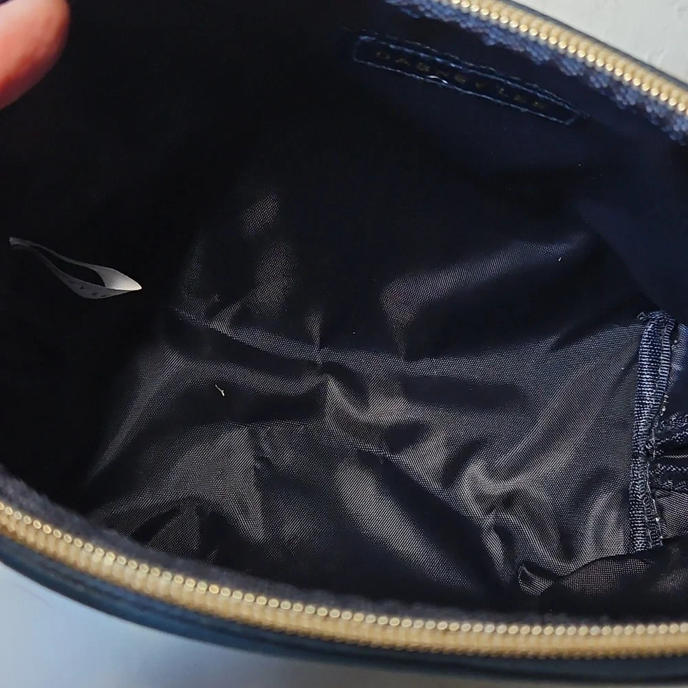 Dabney Lee Navy Cosmetic Bag, Bees 🐝🐝🐝